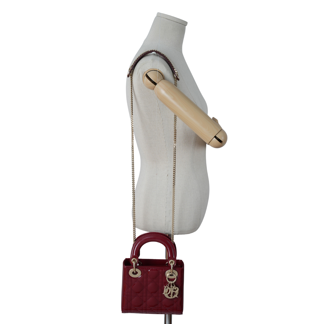 CHRISTIAN DIOR(USED)크리스찬디올 페이던트 레이디디올 미니
